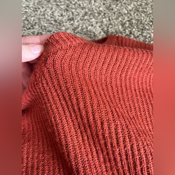 Burnt orange women’s sweater - Picture 5 of 7